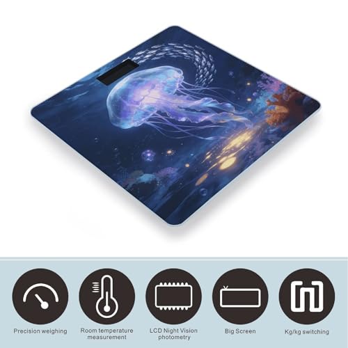 Balanza digital de baño Ocean Smart, capacidad 180 kg miniatura 3
