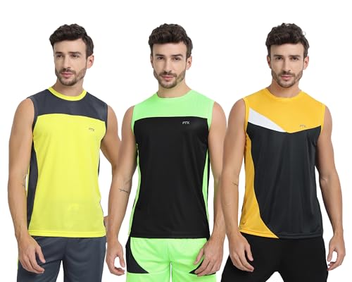 Image of FTX Men's Solid Regular Fit T-Shirt