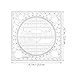 ULTECHNOVO 2pcs Multi-Functional Geometric Drawing Templates Rulers for Art Design Architectural Drafting Shape Stencils for Beginners Professionals Colors