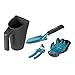 Price comparison product image Gardena small tools promotion: 4-piece garden set for garden maintenance, universal garden shears, sturdy flower trowel, multifunctional can, breathable garden gloves 8/M (8966-30)