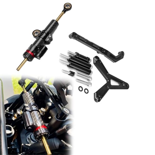 Amortisseur de direction pour Tracer 9 GT 2021-2023 stabilisateur moto alu noir