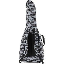 Fender® »FE920 CAMO ELECTRIC GUITAR GIG BAG« Housse de transport pour guitare électrique – Couleur: Winter Camo - Les Beatles, Paul McCartney, John Lennon, RIngo Starr, George Harrison Fender® »FE920 CAMO ELECTRIC GUITAR GIG BAG« Housse de transport pour guitare électrique - Couleur: Winter Camo – Image 2