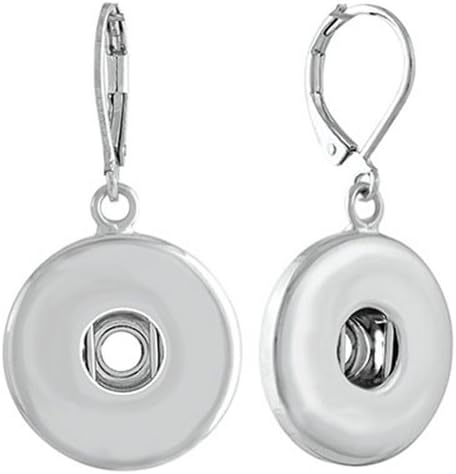 The Good Bead Ginger Snaps Silver LEVERBACK Earrings Interchangeable Jewelry Accessory SN90-43