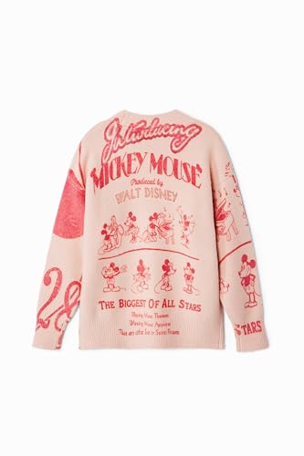 Desigual Girl Flat Knit Pullover Long Sleeve2