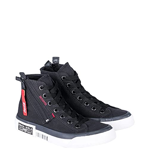 Tênis Coca-Cola Shoes, Atlanta Wave Zipper, Preto, Feminino, 39