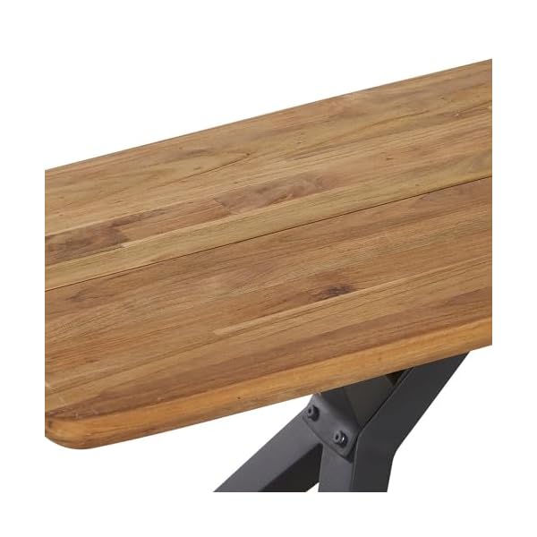 OUTLIV. Gartenbank Hudson Teak & Aluminium