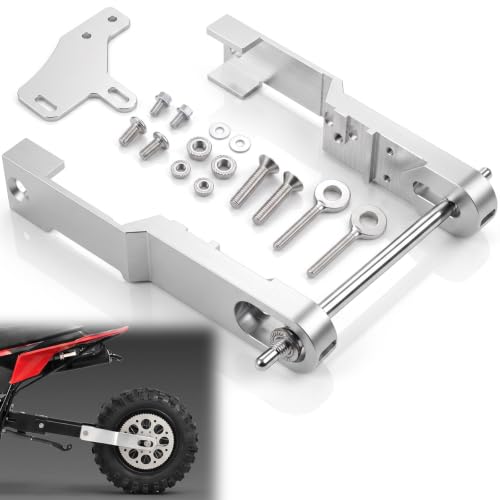 Outus Silver Swingarm Extension Kit for Popular Mini Dirt Bikes