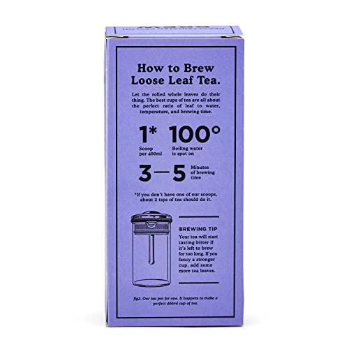 Brew Tea Co - Decaffeinated Ceylon Loose Leaf Tea - Chocolatey & Sweet - 113g