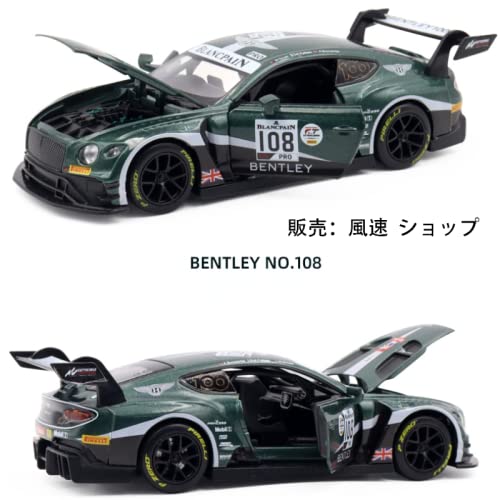 BENTLEY CONTINENTAL GT3 ミニカー Amazon | 1/32 ベントレー コンチネンタル GT3 Bentley