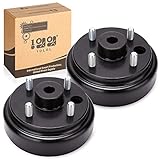 10L0L Brake Drum with Fine Spline 2 PCS for EZGO TXT PDS Electric 1982-up 2-Cycle Gas 1982-1993 Golf...