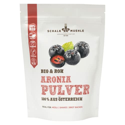 Schalk Mühle Bio & Roh Aronia Pulver 1er Pack (1 x 200 g) Cover