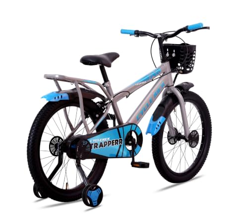 Image of Trapperr 20T 20 inch Kids Cycle with Side Wheels | Ideal for 6 to 9 Years Boys & Girls Kids Bike | 12.5 Inches Frame