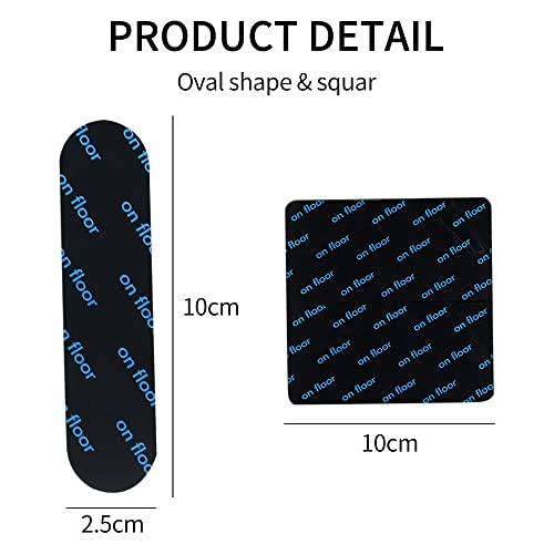 STEZHOU 16 peças de prendedor de tapete para pisos de madeira, antiderrapante lavável para tapete, p