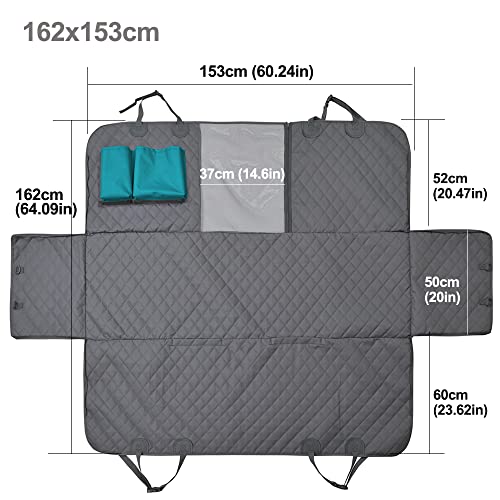 Housse de siège arrière pour chien haut de gamme style hamac - 2
