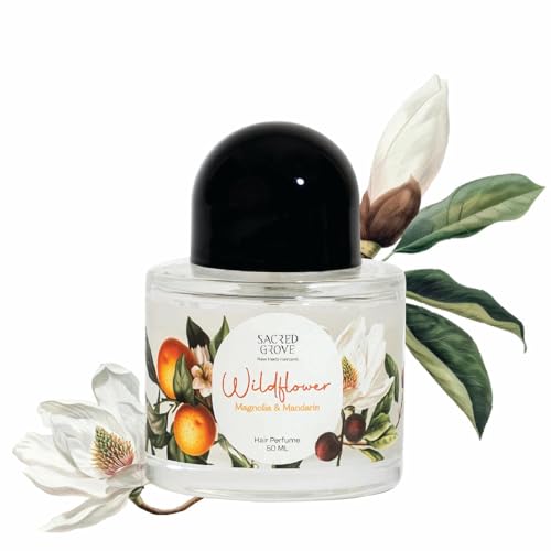 Sacred Grove Hair Perfume for Women Wildflower Hair Mist with Aloe Vera & Rosemary Water Hair Spray | Alcohol Free | Unisex Hair Perfume, 50ml