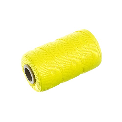 Paracord Planet Fil de maçon en nylon tressé – Ficelle pour la marine, la maçonnerie, les travaux manuels, le jardinage