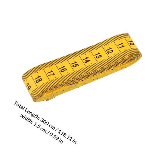 Cinta métrica flexible de 120 in amarillo miniatura 2