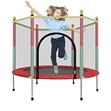Kinder des Tampolins, Kinder, Trampolin, hohe Leistung, kleines Kind, Trampolin mit...