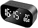 Produktbild Clock Netter Wecker Hübscher Led Netter Wecker Radio drahtlose Bluetooth-Lautsprecher Büro Schlafzimmer und Arbeitszimmer zu Hause Schlummeranzeigezeit