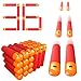 TORMEN Mega Darts Refill Pack Compatible for Nerf Mega Series, Red 36Pcs