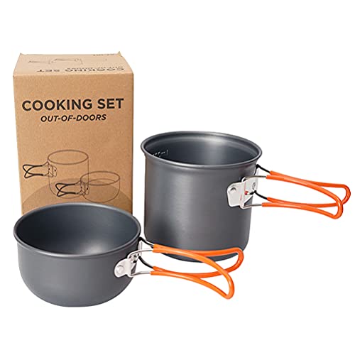 Ustensiles cuisine d'extérieur avec poignée pliable solide