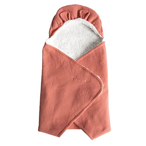 Manta negra FLUFFY TERRACOTTA con 3 o 5 puntos, autoadherente