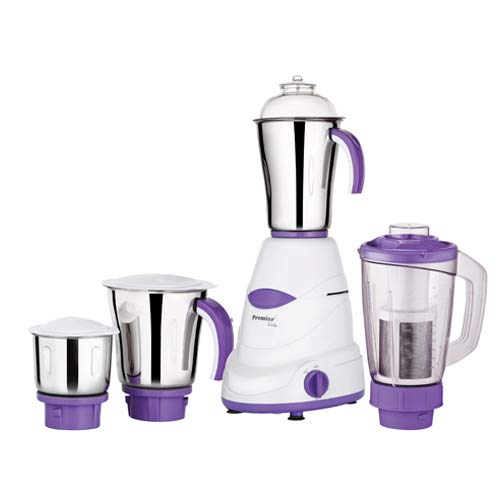 PREMIER VIOLA PLUS MIXER GRINDER WITH JUICER JAR & 3 STAINLESS STEEL JAR 230V 750W CODE - 021085