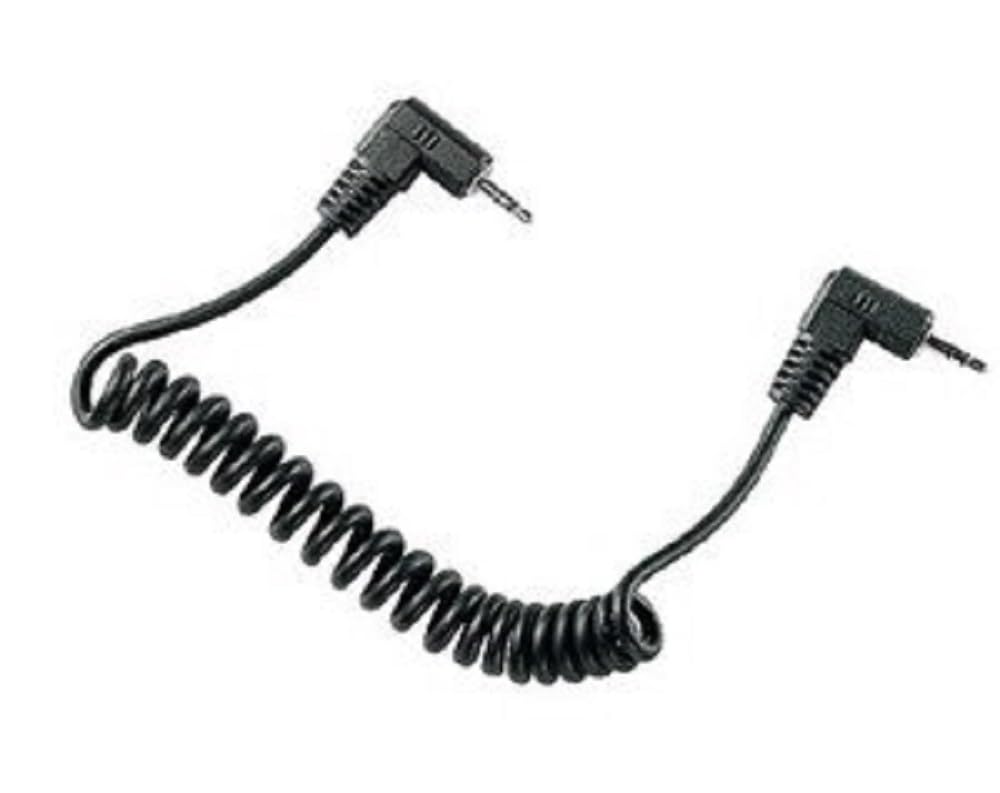 Manfrotto 522SCA Lanc Cavo per Controllo Remoto, in Plastica, 25/50 cm, Nero