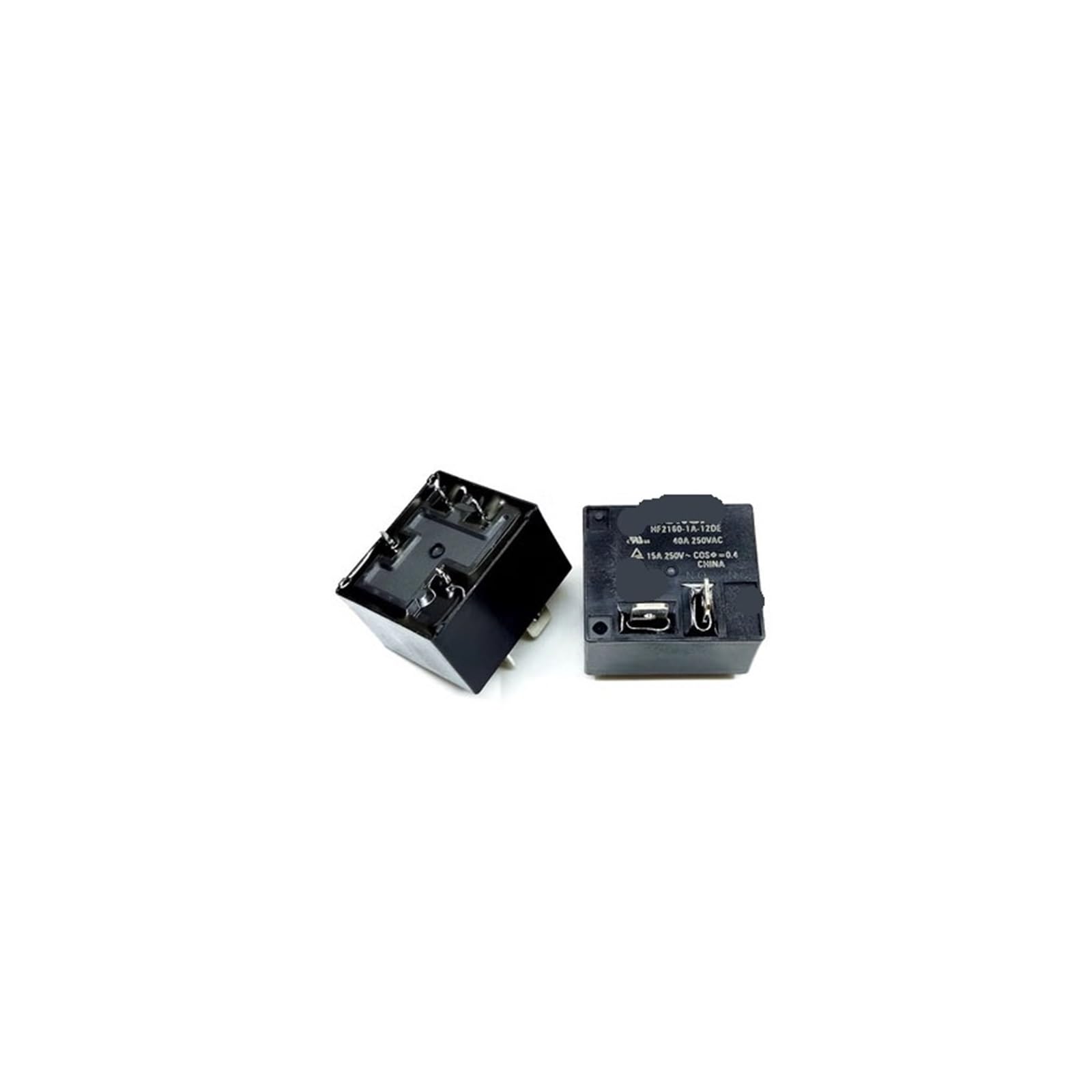 OSHZIKJII HF2160-1A-12DE HF2160 1A 12DE 12VDC 40A 4foot relay(5PCS)