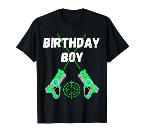 Laser Tag Birthday Boy Party Lasertag Spieler Geburtstag T-Shirt