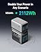 Anker SOLIX C1000 Portable Power Station, 1800W (Peak 2400W) Solar Generator, Full Charge in 58 Min, 1056wh LiFePO4 Battery for Home Backup, Power Outages, and Outdoor Camping (Optional Solar Panel)