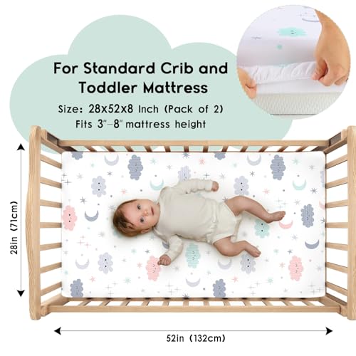 Yoofoss YJZ-178 Baby Crib Sheets For Boys Girls thumb #1