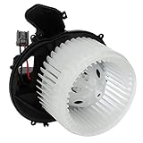 SCITOO 700186 Front HVAC Blower Motor with Fan Cage for Volvo for S60 2001-2009/For S80 1999-2006/For V70 2001-2007/For XC70 2003-2007/For XC90 2003-2014