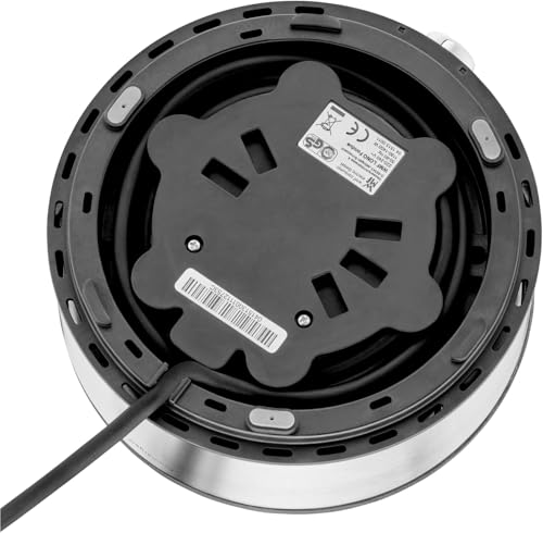 Foto von WMF Lono Fondueset für 8 Personen, Fondue elektrisch, 1400 W, Temperaturregulierung, Gabel-Halterung, Induktionstopf 1,2l, Hot Pot, edelstahl matt