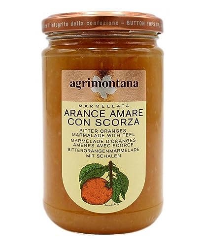 AGRIMONTANA MARMELLATA DI ARANCE AMARE CON SCORZA 330 GR