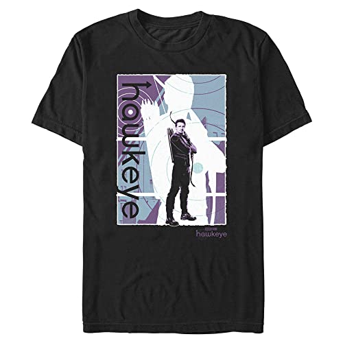 T-shirt Hawkeye Marvel homme grand coton vêtement Avengers original