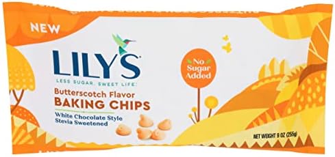 Lilys Chocolate Butterscotch Flavor Baking Chips, 9 OZ