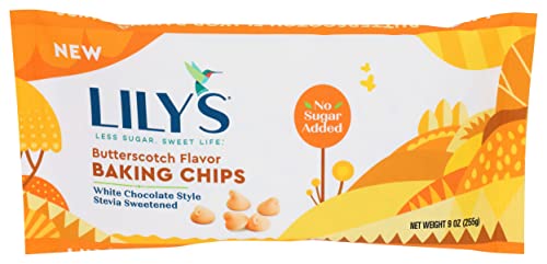 LILYS CHOCOLATE Butterscotch Flavor Baking Chips, 9 OZ