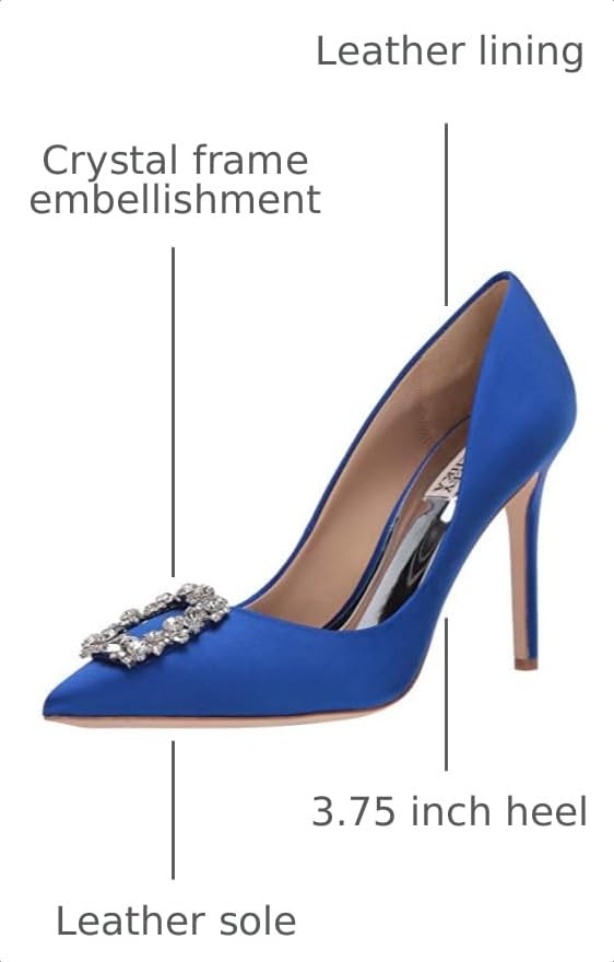 Image of Badgley Mischka Women's Cher Pump - Women's Pumps with 3.75 inch Stiletto Heels
