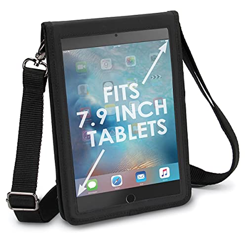 USA GEAR Tablet da 7 pollici con frontale aperto, tracolla ed esterno protettivo - Compatibile con...