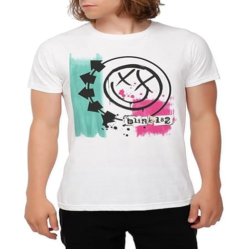 Blink 182 Zelfbenoemd Heren T-shirt, Wit, M