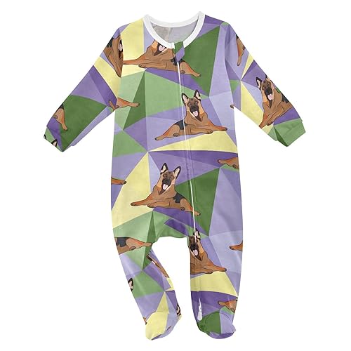 Baby One-Piece Rompers, Newborn To Infant Romper Footies, Different Dogs Doodle