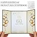 Birthday Guest Book for Messages and Signatures, Elegant and Fun Keepsake for Party Guests, Perfect for Celebrations, Weddings, or Milestone Birthdays，Includes a digital sticker, suitable for all ages