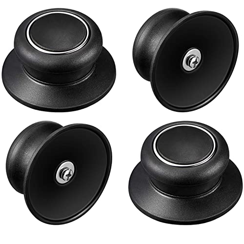 4 Stück Topfdeckel Griffe - Hitzebeständig Für Pfannen & Kochtöpfe