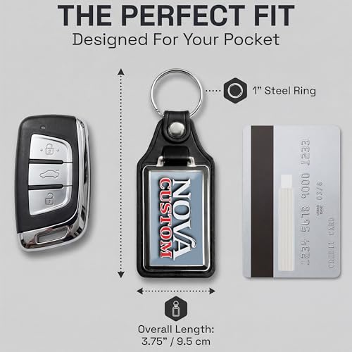 Image of Brotherhood Car Key Chain for Nova - Classic Models Keychain for Men and Women Gift Key Ring
