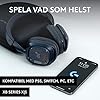 Logitech G Astro A30 LIGHTSPEED Trådlöst Gamingheadset, Bluetooth-aktiverat, Dolby Atmos, avtagbar bom, 27h batteri, USB-C-laddning, för PS5, PS4, Xbox, Nintendo Switch, PC,Android - Blå #1