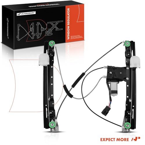 A-Premium Electric Power Window Regulator with Motor Compatible with Jaguar XJ 2010-2019 XJR 2014-2016 Front Right Passenger Side by A-Premium - Image 8