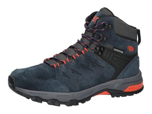 Brütting Mount Gower High, Botas de Trekking Unisex Adulto, Color Naranja Marino, 43 EU