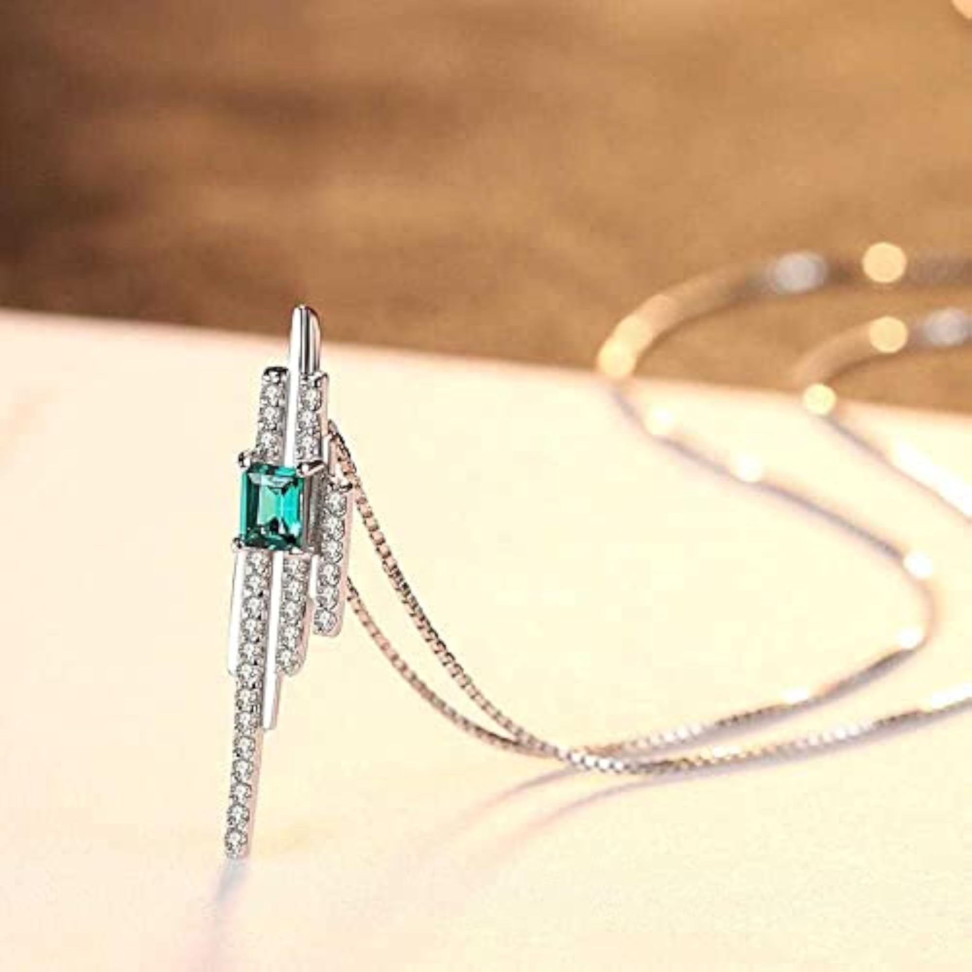 Bling Queen Zirconia Pendant Necklace