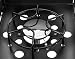 Deluxe 6+1 Gas Burner Grill BBQ Barbecue Side Burner Storage Garden Black